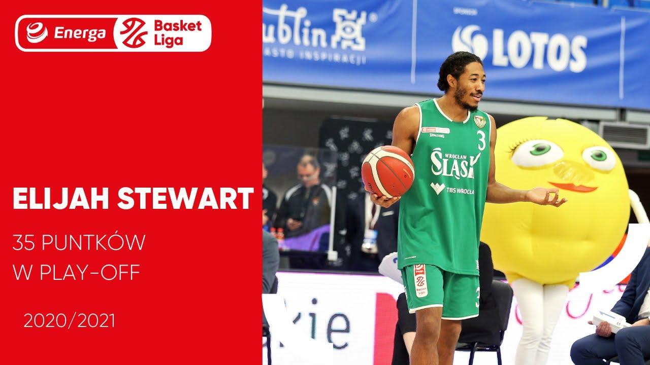Elijah Stewart - 35 punktów! #EnergaBasketLiga #PLKPL