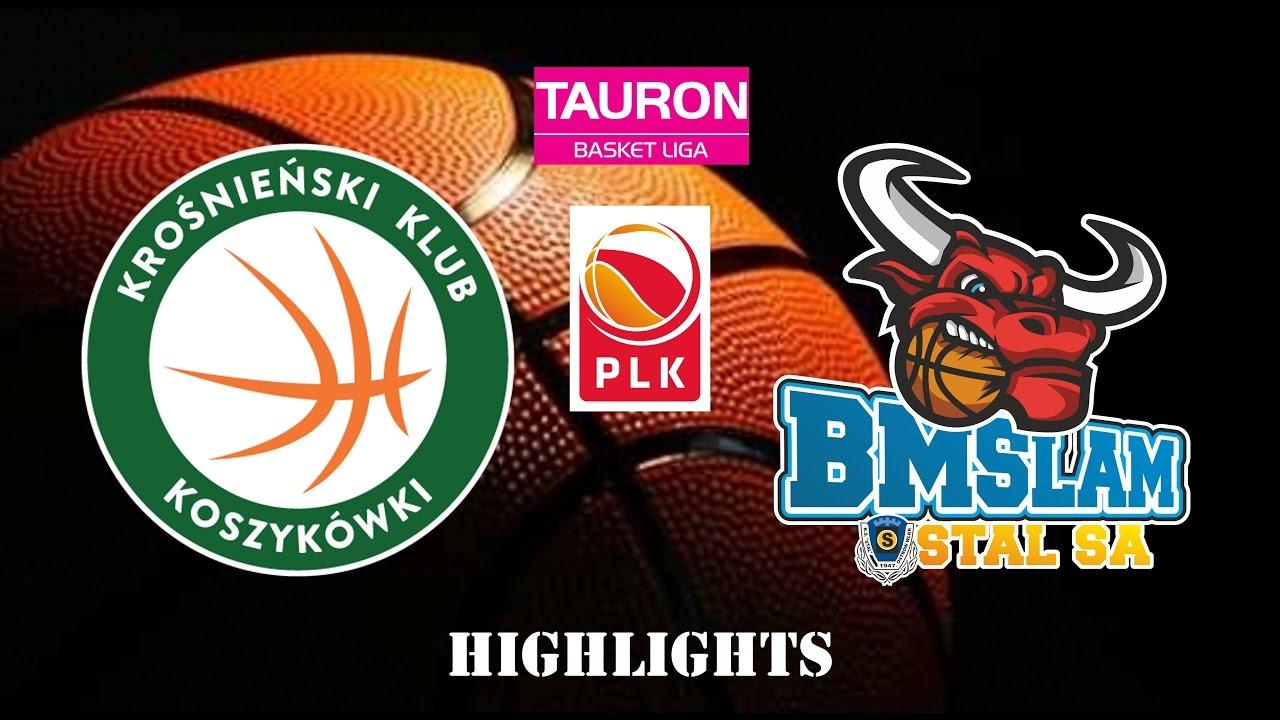 Miasto Szkła Krosno - BM Slam Stal Ostrów Wielkopolski (highlights)