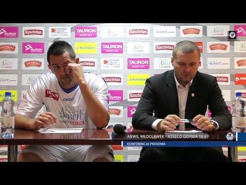 Anwil Włocławek - Asseco Gdynia 58:67 | Konferencja prasowa