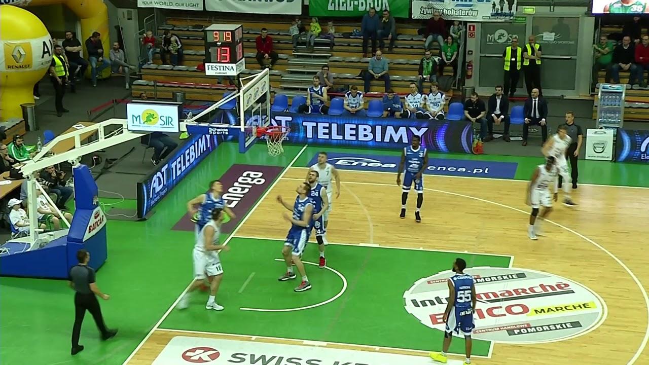 Stelmet Enea BC Zielona Góra - Rosa Radom 88 - 91 (skrót meczu)