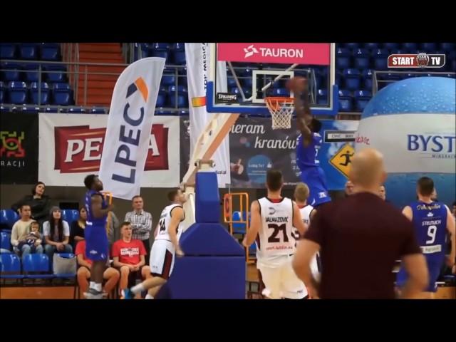 Remon Nelson &  Kenny Manigault - przejęcie i ALLEY-OOP w kontrze!