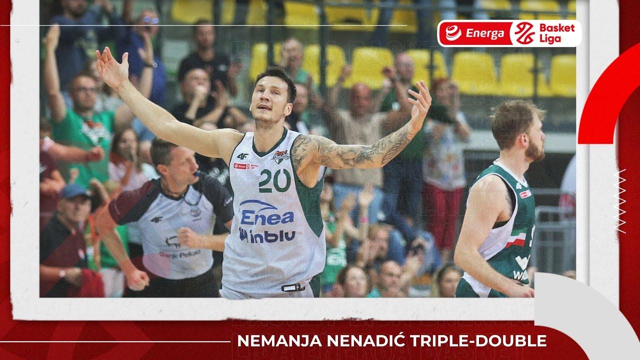 Nemanja Nenadić triple-double #EnergaBasketLiga #PLKPL