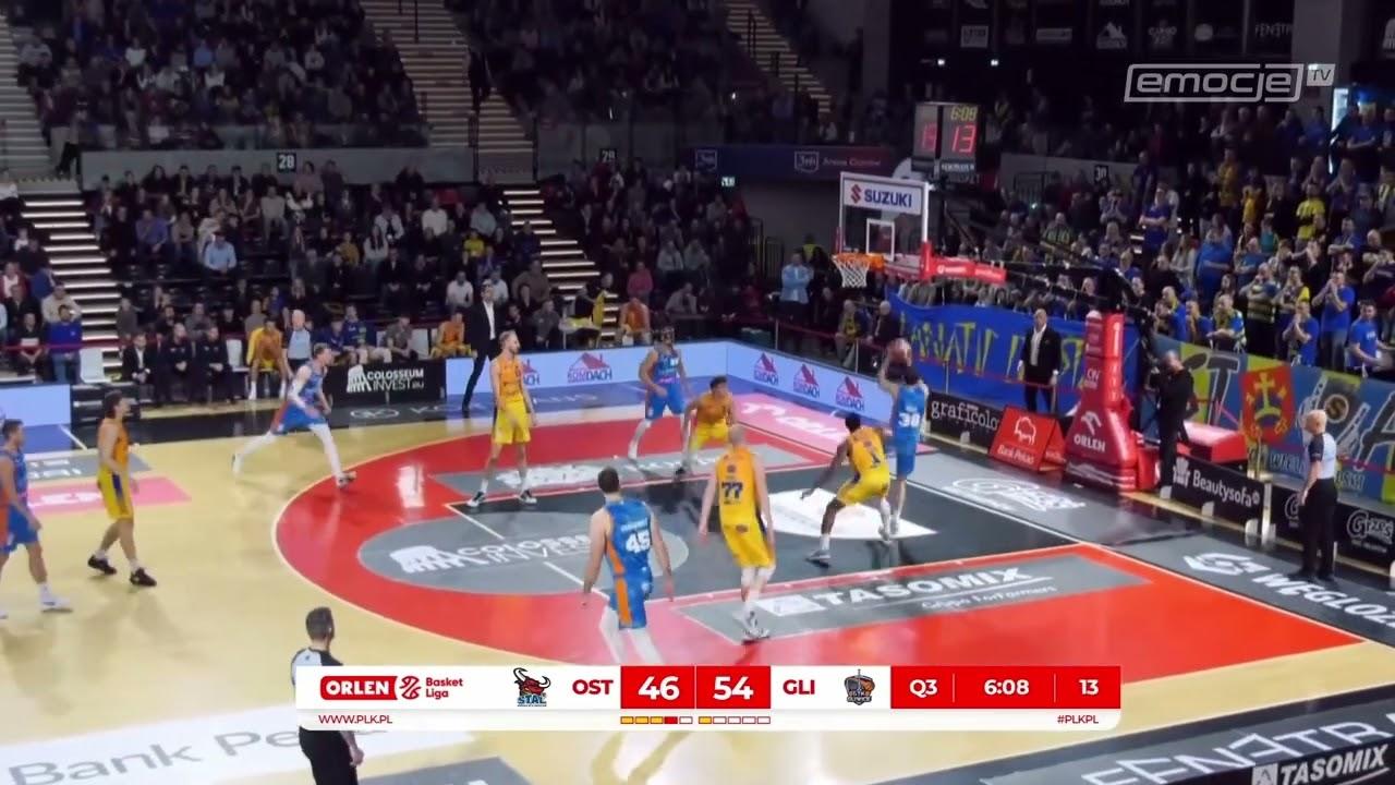 Kuba Piśla świetnie uciekł za plecy #ORLENBasketLiga #PLKPL