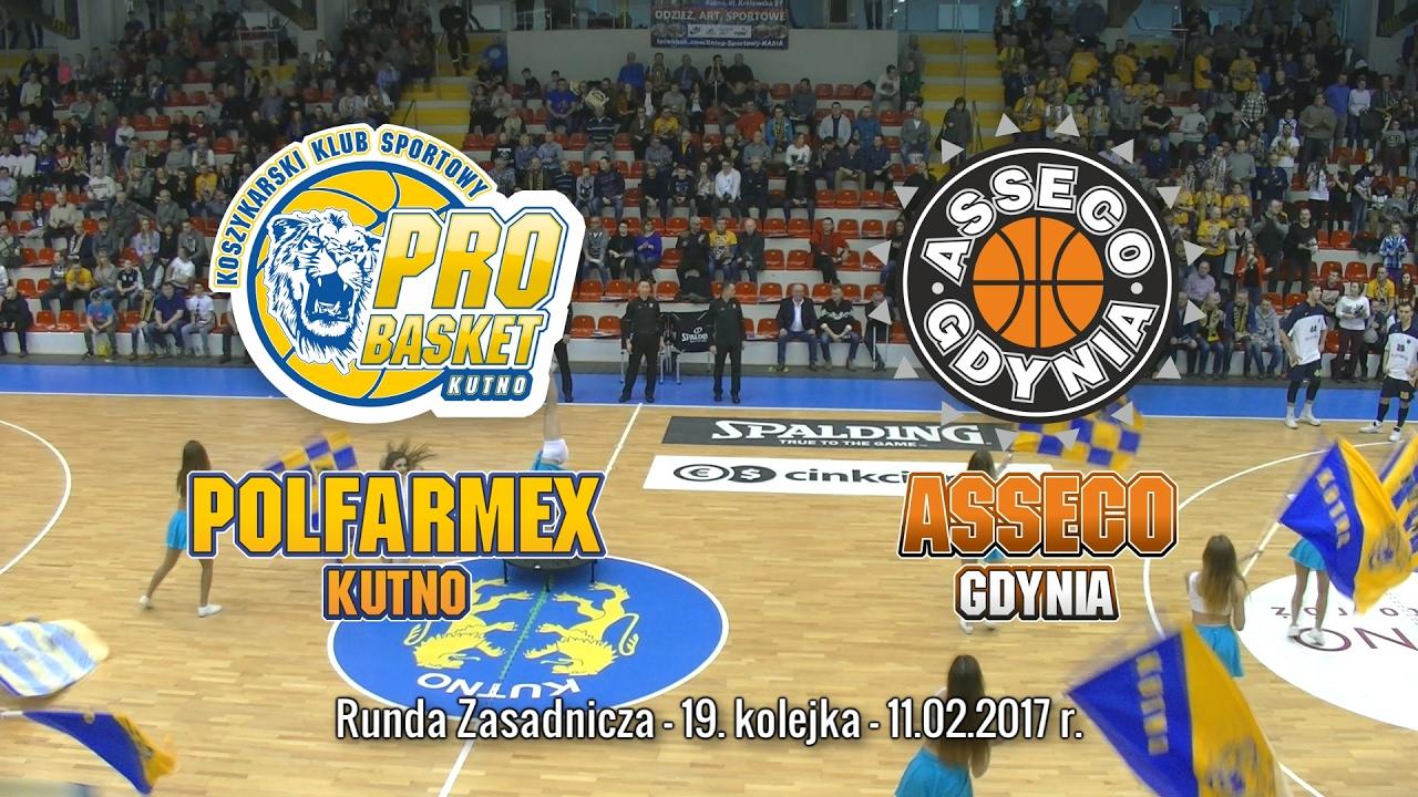 Skrót meczu Polfarmex Kutno - Asseco Gdynia - 11.02.2017