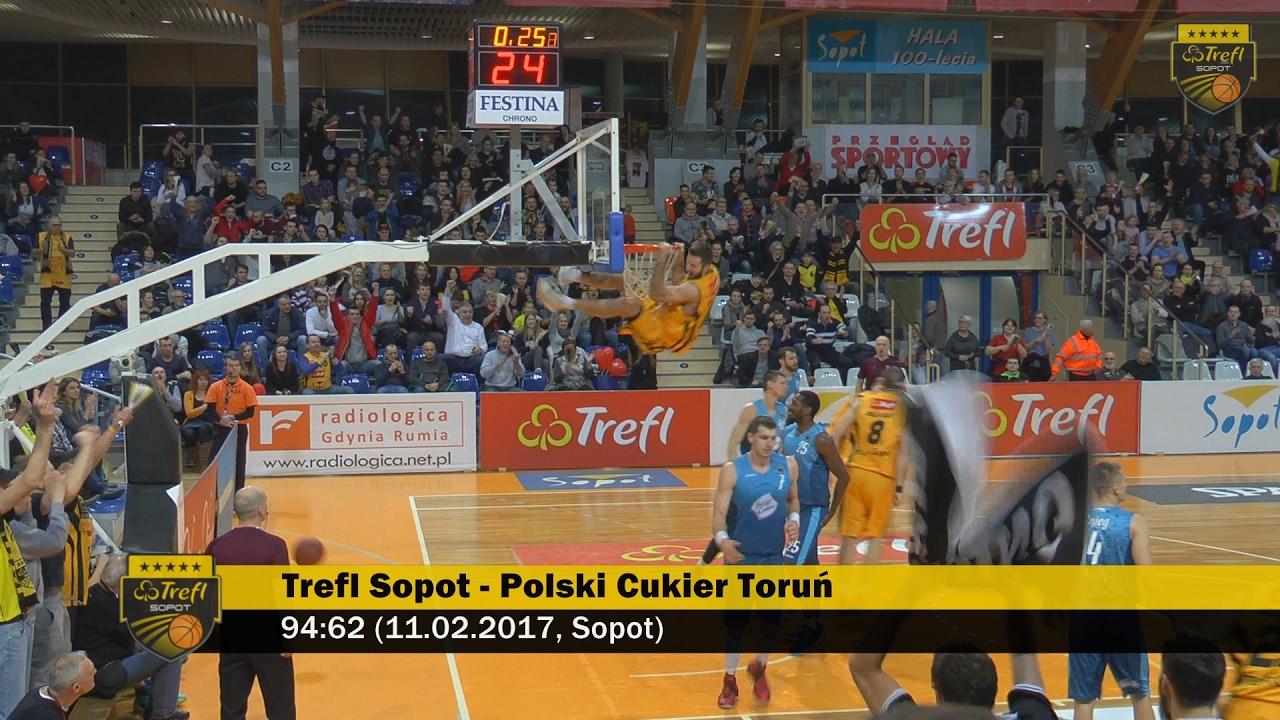 Trefl Sopot - Polski Cukier Toruń 94:62 | Trefl Sopot