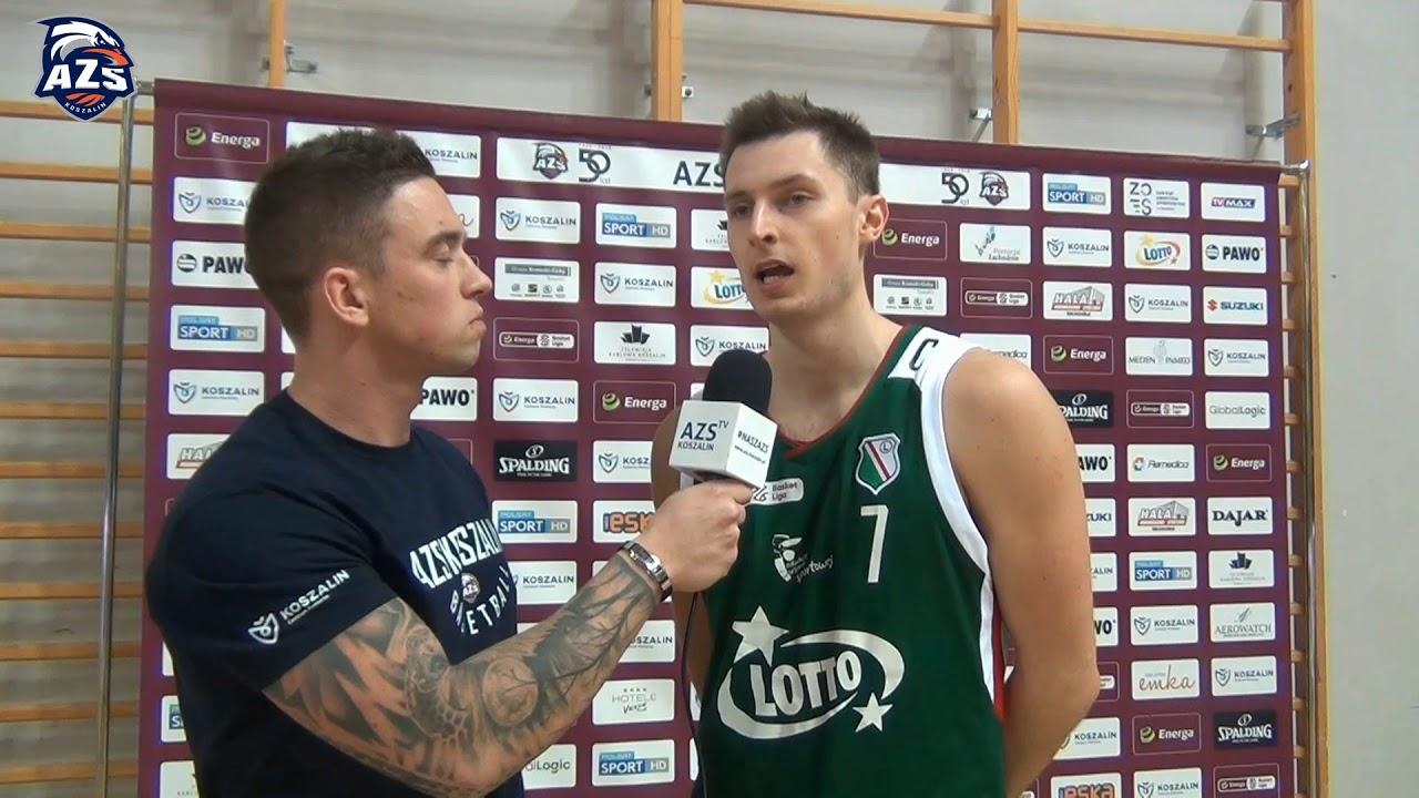 Kowalczyk po meczu AZS Koszalin - Legia Warszawa 90:67, 15.12.2018