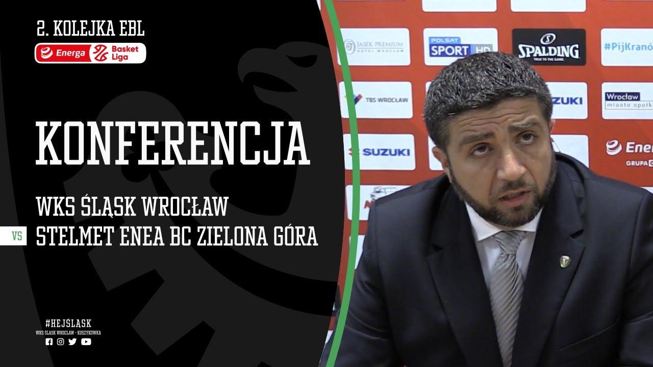 #2 Konferencja prasowa po meczu Śląsk Wrocław - Stelmet Enea BC Zielona Góra (04.09.2020 r.)