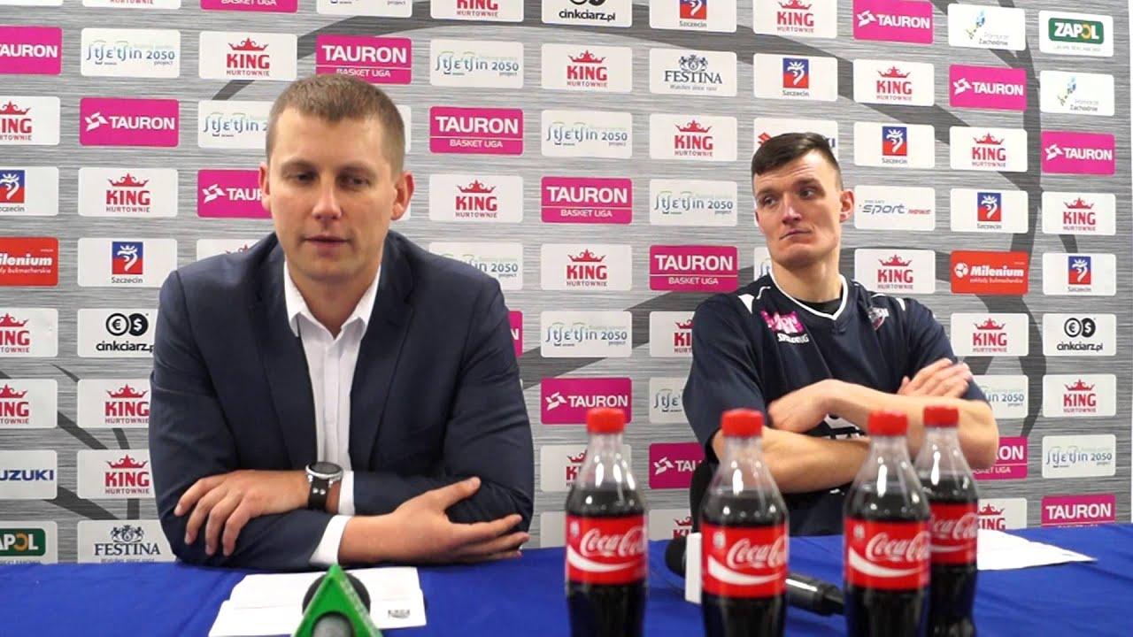 Pomeczowa konferencja King Wilki Morskie - Trefl Sopot