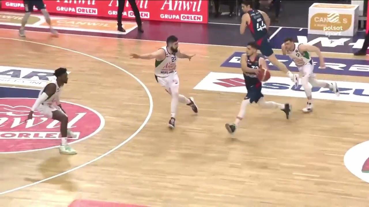 Rogić podaje bez patrzenia! #EnergaBasketLiga #PLKPL