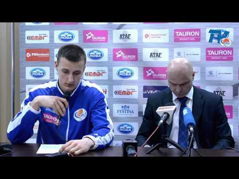 Rosa TV: Konferencja prasowa po meczu ROSA Radom - Polski Cukier Toruń 76:73 - 24.01.2015