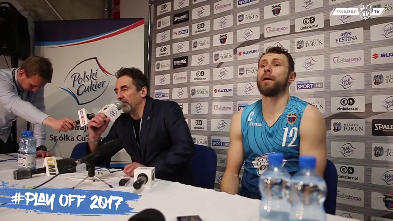 Konferencja po 2 meczu #PlayOff2017 | Polski Cukier Toruń - Rosa Radom