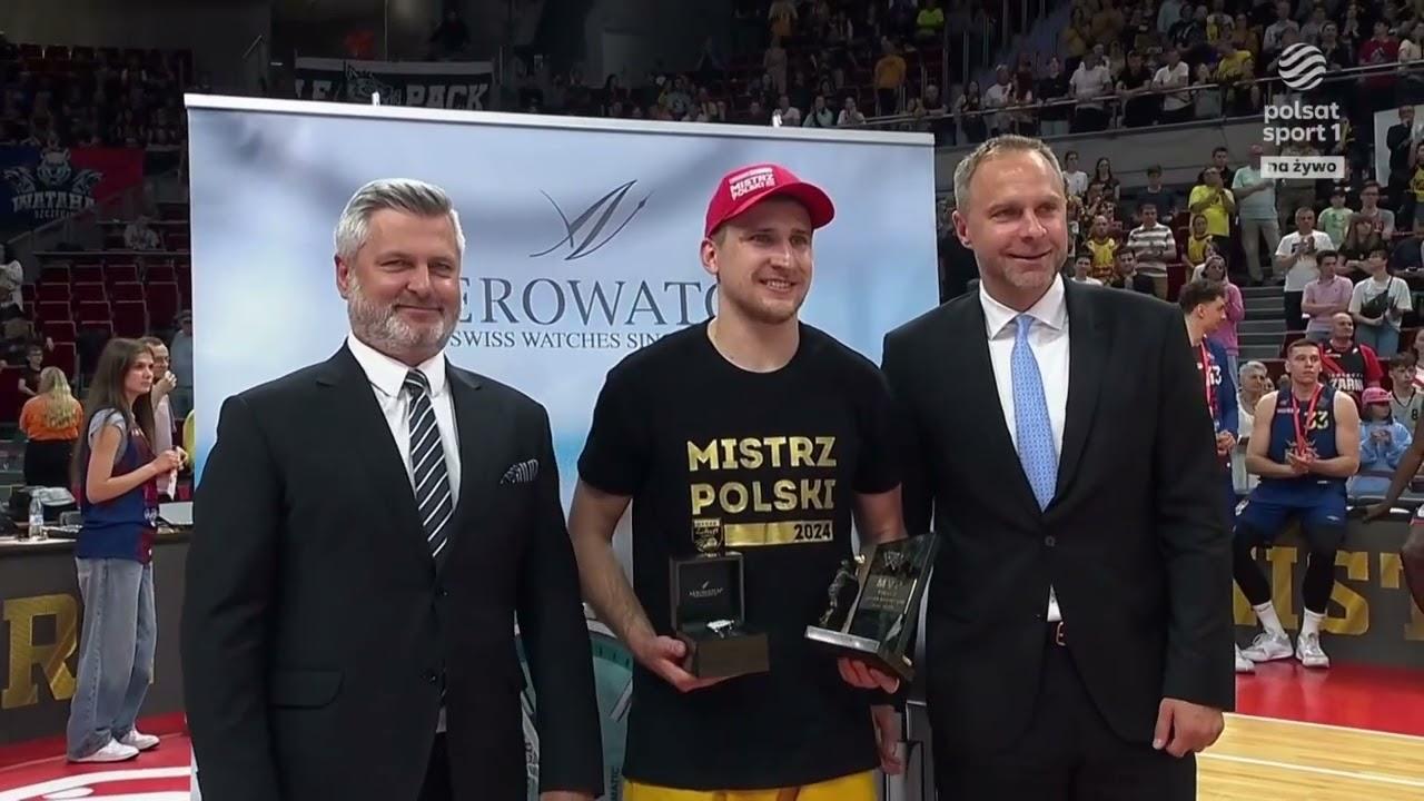 Jakub Schenk MVP finałów #ORLENBasketLiga #PLKPL
