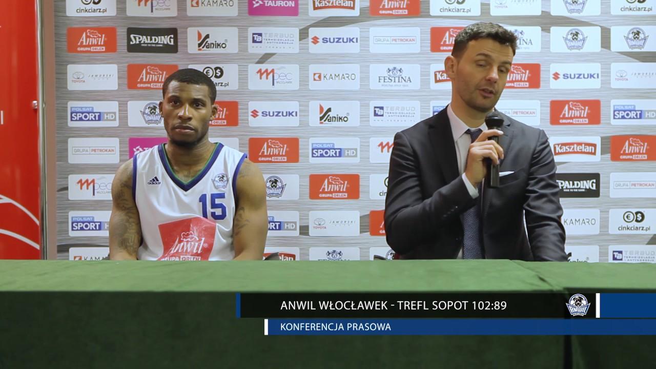 Anwil - Trefl Konferencja prasowa