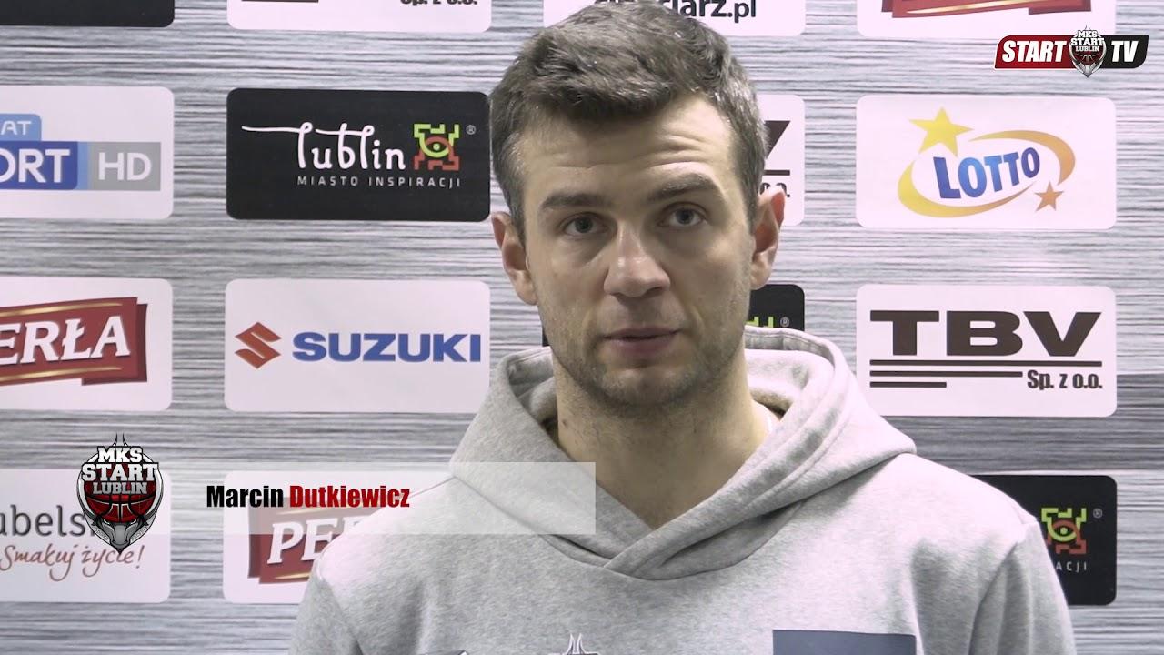 Łukasz Diduszko i Marcin Dutkiewicz po meczu TBV Start Lublin - King Szczecin | 01.12.2017