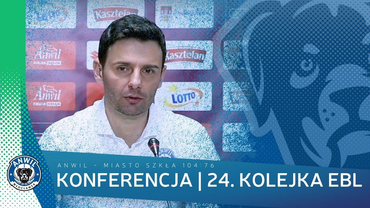 Anwil Włocławek - Miasto Szkła Krosno 104:76 | Konferencja prasowa