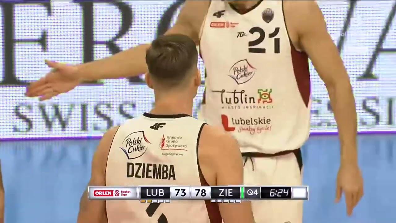  Mateusz Dziemba nad koszem! #ORLENBasketLiga #PLKPL