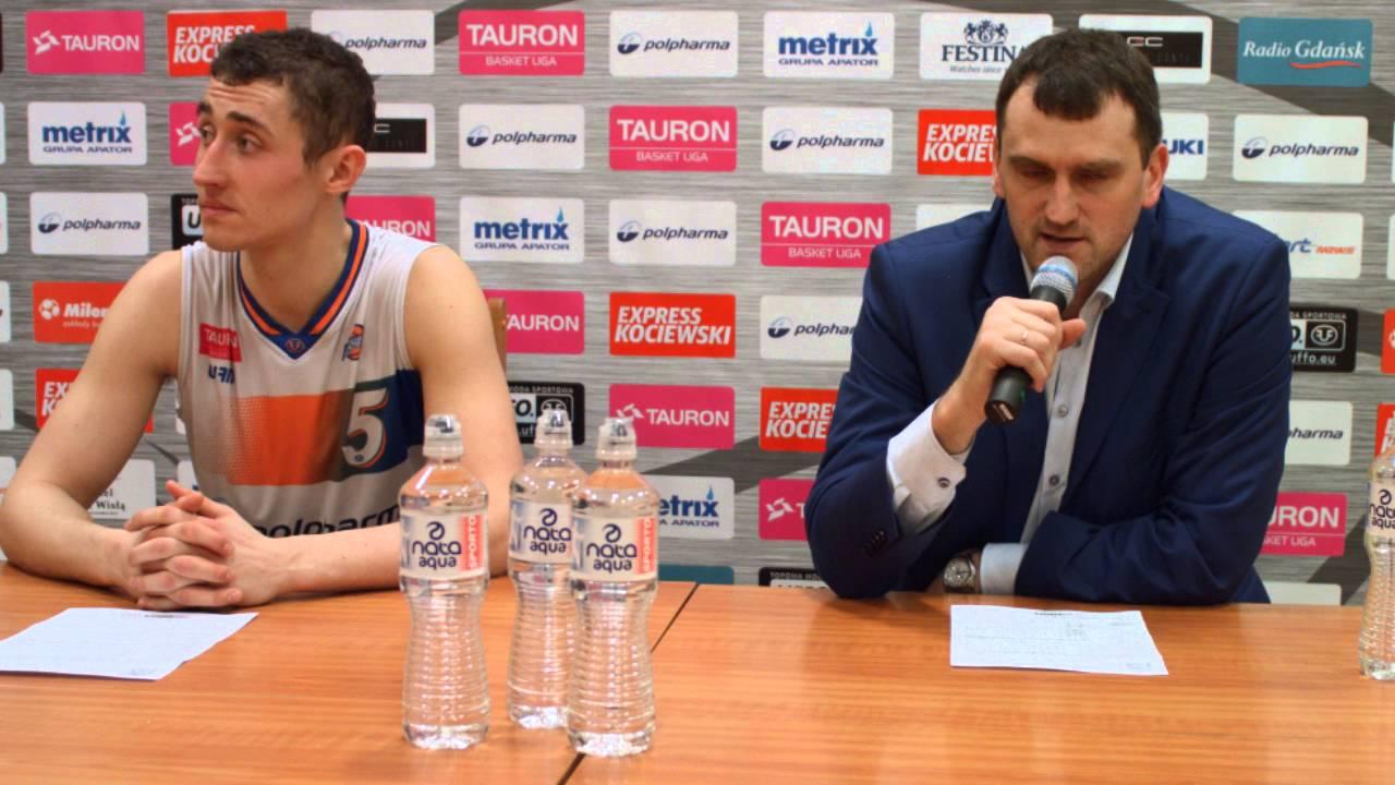 Konferencja prasowa po meczu Polpharma Starogard Gd -Anwil Włocławek /23K #TBLPL