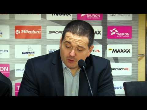 Konferencja prasowa: Asseco Gdynia vs  Anwil Włocławek  YouTube sharing