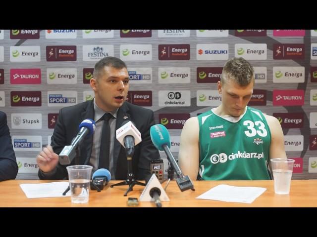 | Konferencja | ENERGA CZARNI Słupsk 68:51 Stelmet Zielona Góra