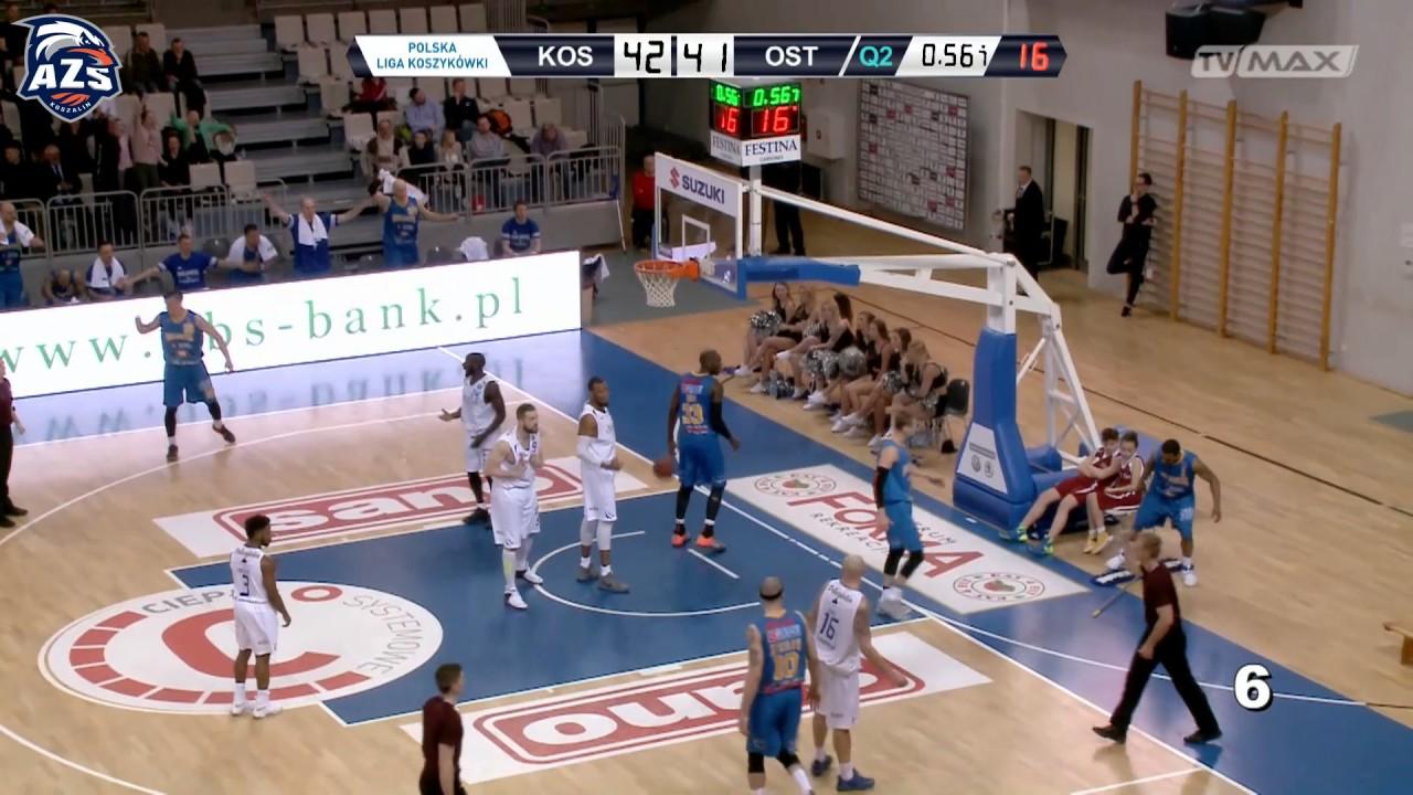 TOP10, AZS Koszalin - BM Slam Stal Ostrów Wielkopolski 74:79, 25.03.2017