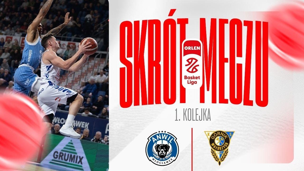 SKRÓT | Anwil - Górnik Zamek Książ | 1. kolejka
