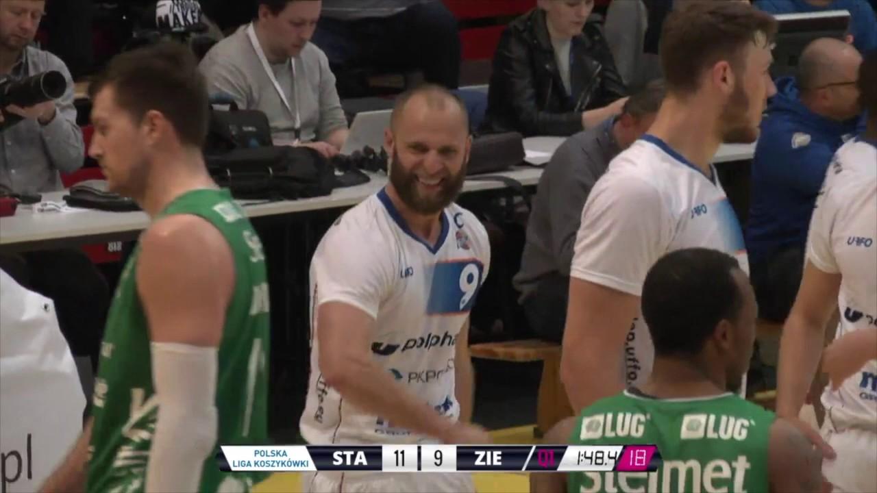 Świetna defensywa Polpharmy. Flieger 2+1 #PLKPL
