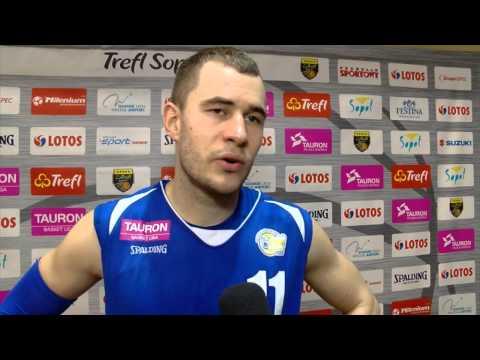 Trefl Sopot - Polfarmex Kutno (Wołoszyn, Sikora) 29.03.2015