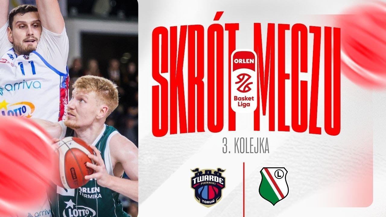 SKRÓT | Arriva Lotto Twarde Pierniki - Legia | 3. kolejka