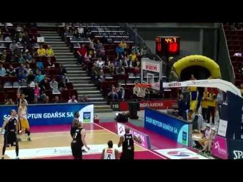 1/4 finału TBL: Trefl Sopot - PGE Turów Zgorzelec 05.05.2015