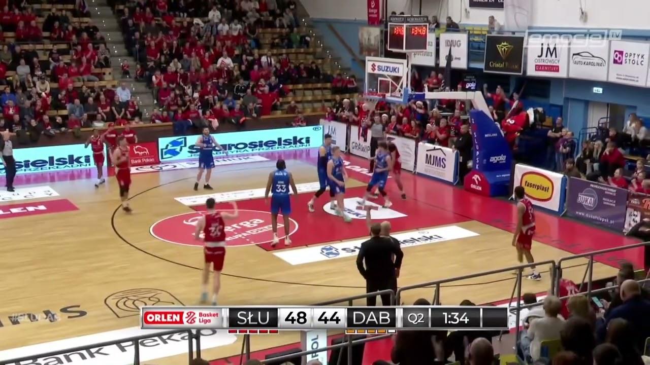 MEGA WSAD! Benas Griciunas pakuje nad obrońcą! #ORLENBasketLiga #PLKPL