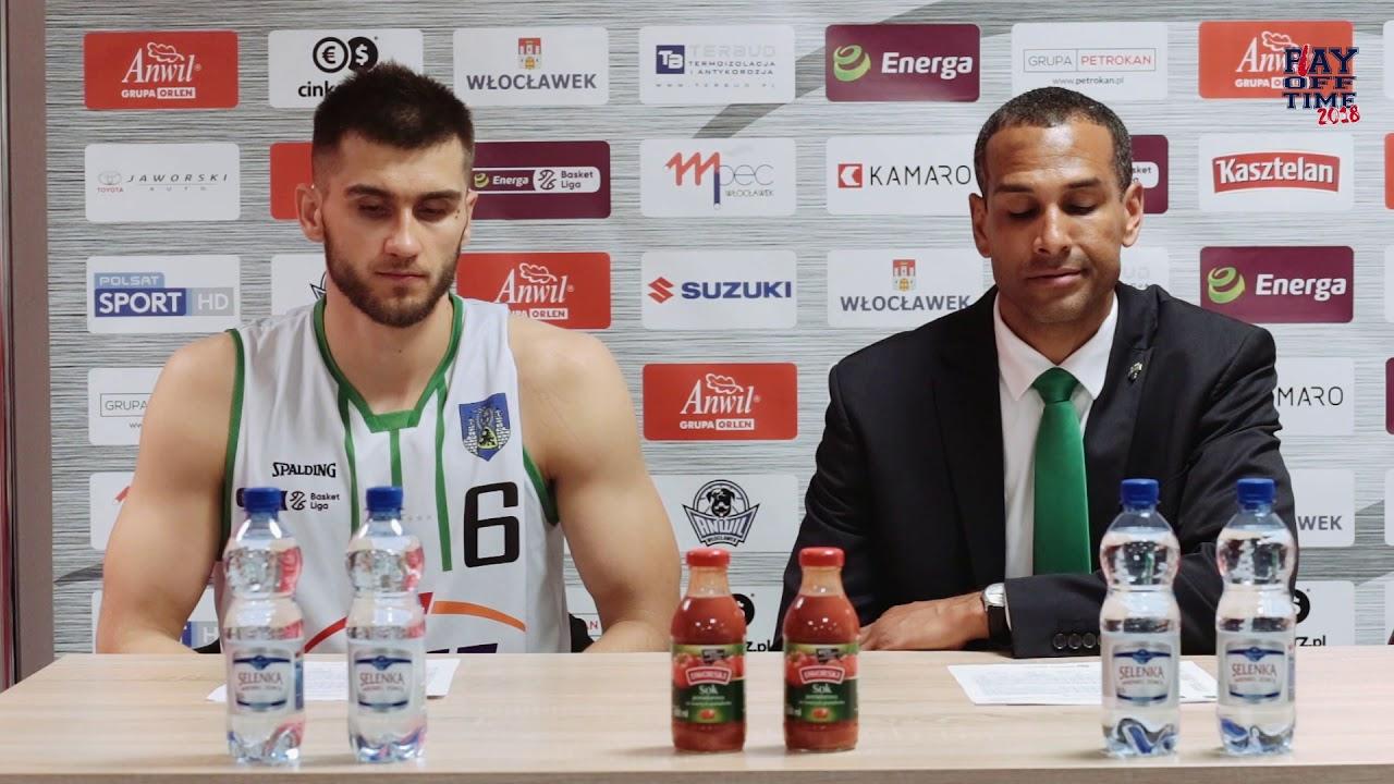 Anwil Włocławek - PGE Turów Zgorzelec 86:72 | Konferencja prasowa