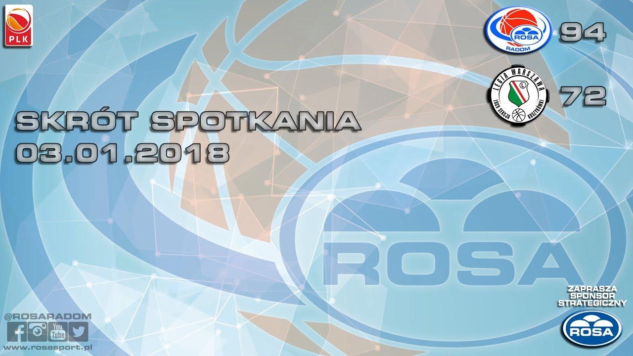 Highlights: ROSA Radom - Legia Warszawa #plkpl