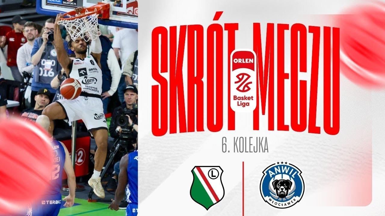 SKRÓT | Legia - Anwil | 6. kolejka