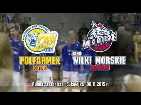 Skrót meczu Polfarmex Kutno - King Wilki Morskie Szczecin - 08.11.2015