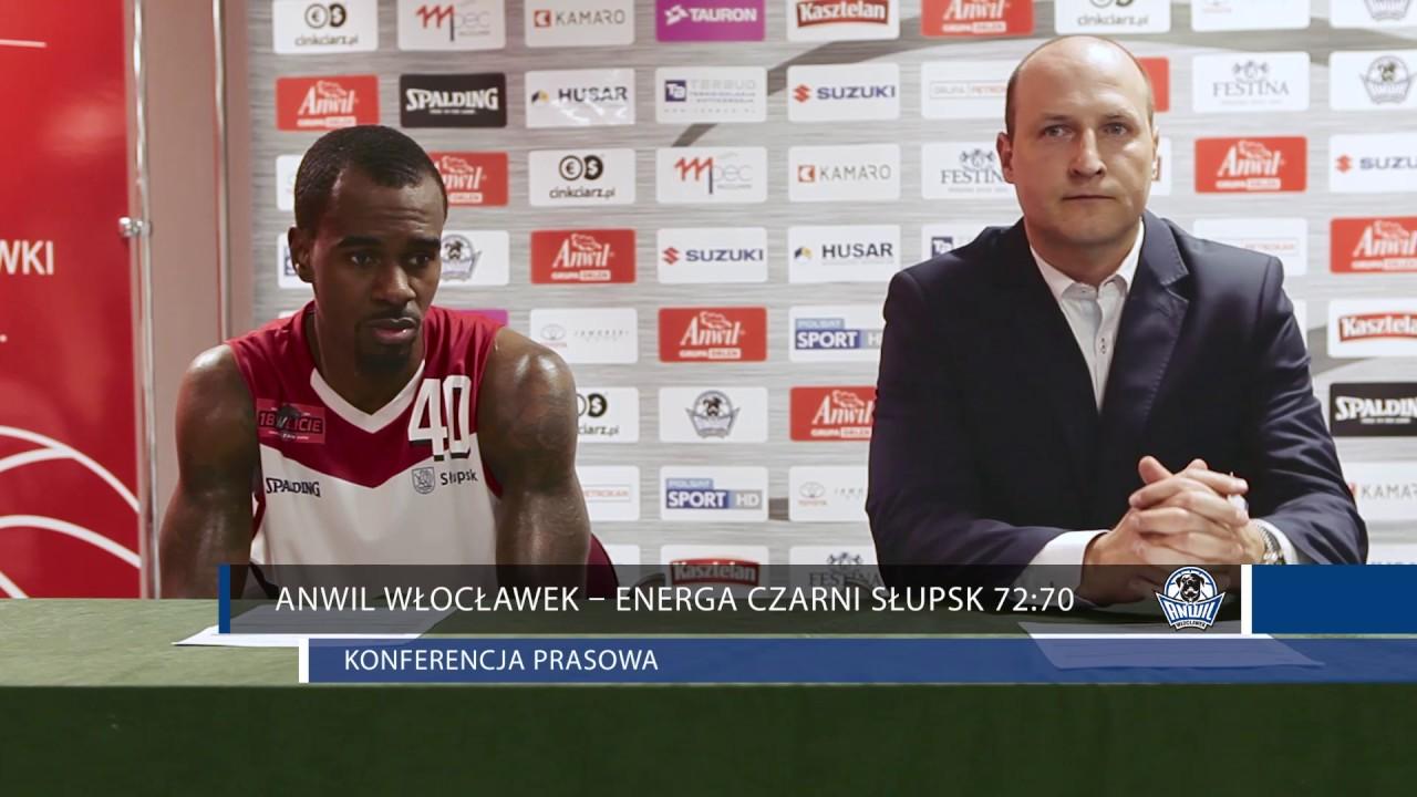 Ćwierćfinał Play-off Anwil - Energa Czarni 72:70 | Konferencja prasowa