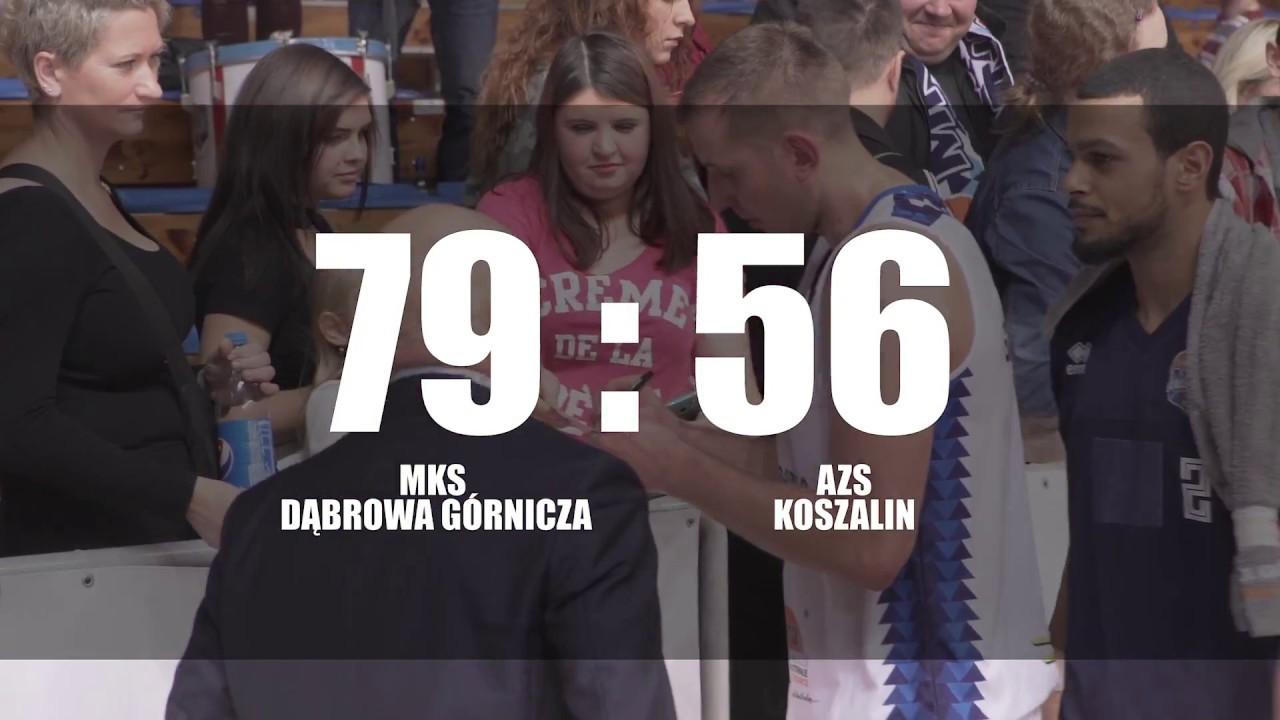 Skrót meczu: MKS Dąbrowa Górnicza - AZS Koszalin