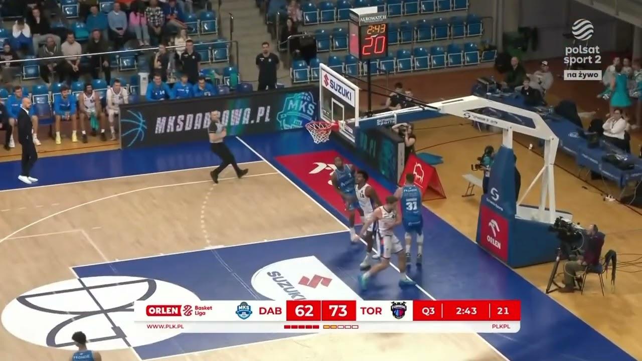 Abdul-Malik Abu efektownie blokuje! #ORLENBasketLiga #PLKPL