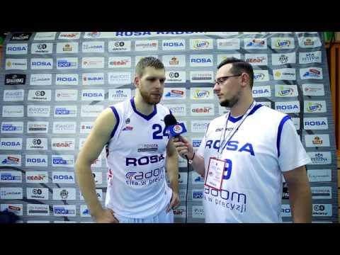 Wywiad z Michałem Sokołowskim po meczu ROSA Radom - Trefl Sopot #plkpl