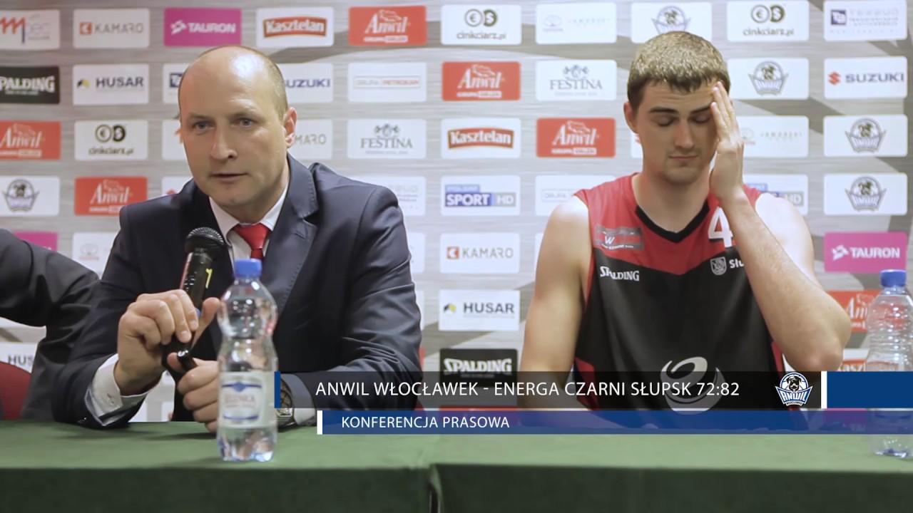 Ćwierćfinał Play-off Anwil - Energa Czarni 72:82 | Konferencja prasowa