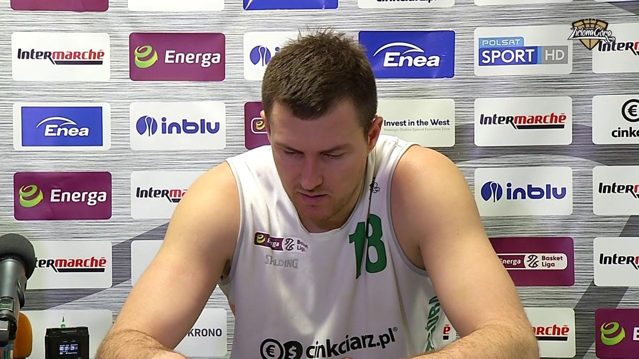 Konferencja prasowa po meczu Stelmet Enea BC Zielona Góra - Legia Warszawa 100 - 89