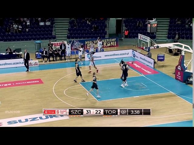 ALLEY-OOP od tablicy! Zębski&Melvin! #EnergaBasketLiga #PLKPL