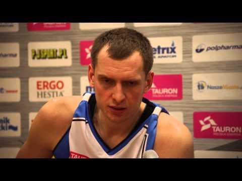 Mateusz Jarmakowicz po meczu Polpharma Starogard Gd - Turów Zgorzelec