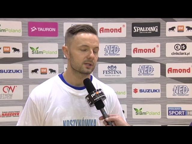Koszykarze BM Slam Stal po zwycięstwie nad AZS-em Koszalin