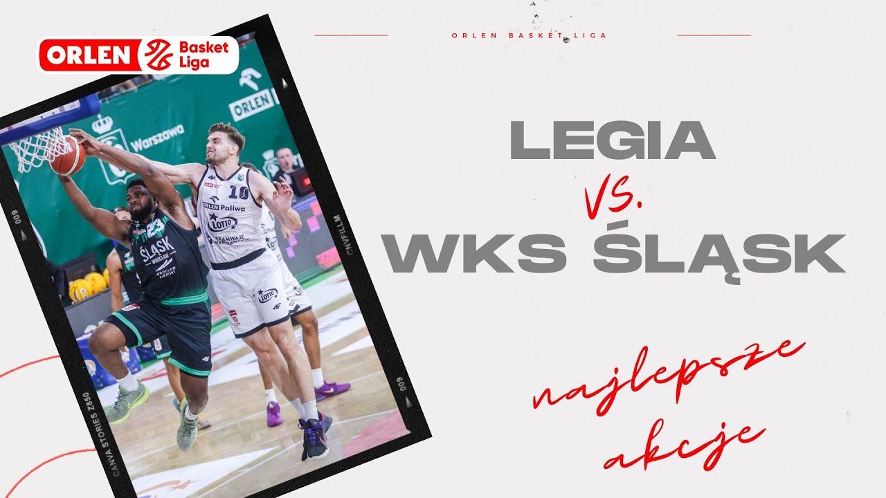 Legia - WKS Śląsk - najlepsze akcje