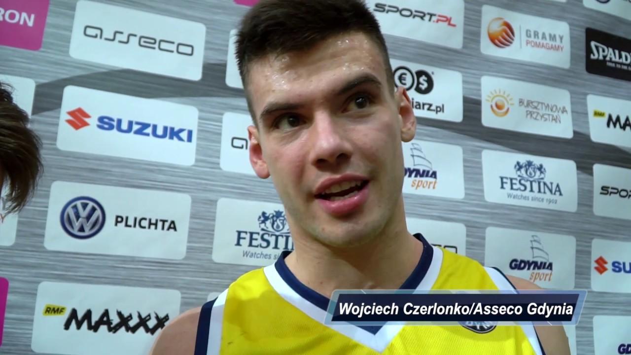 Asseco Gdynia vs. MKS Dąbrowa Górnicza - wywiad - Wojciech Czerlonko - 27. 01. 2017