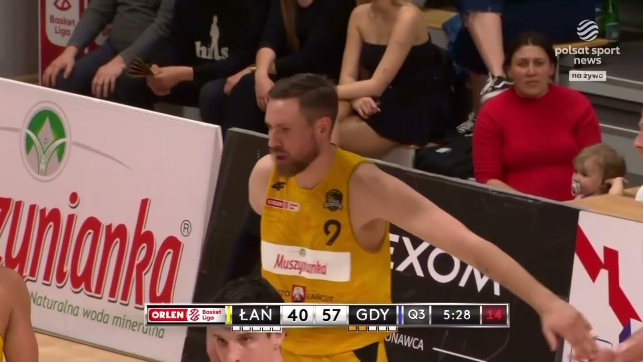 Adam Kemp świetnie blokuje #ORLENBasketLiga #PLKPL