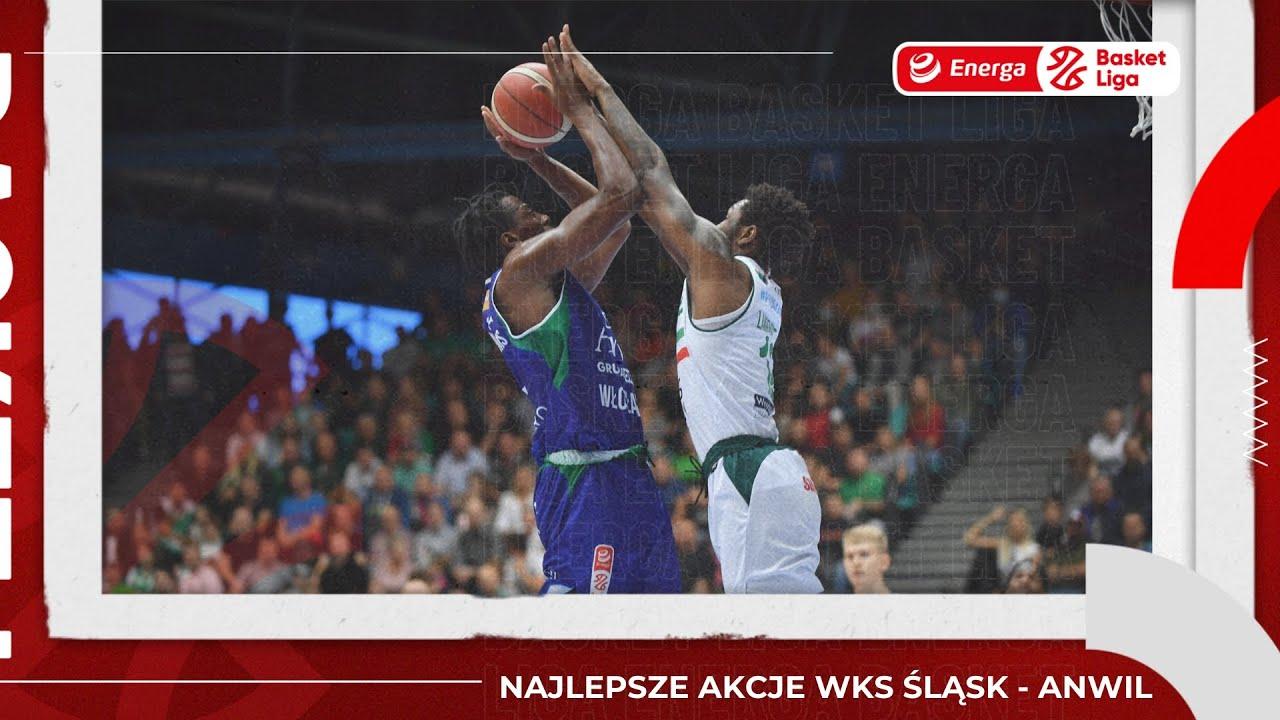 Anwil pokonał WKS Śląsk! Zobacz najlepsze akcje #EnergaBasketLiga #PLKPL