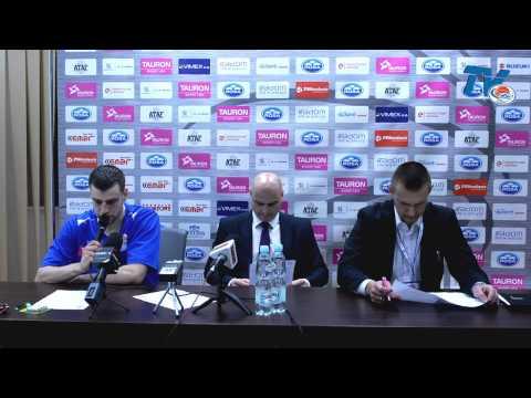 Rosa TV:  Konferencja prasowa po meczu Rosa Radom – Śląsk Wrocław 84:65 - 21.11.2014