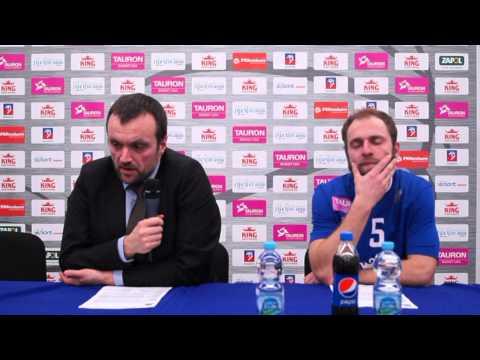 Konferencja prasowa King Wilki Morskie Szczecin - Asseco Gdynia