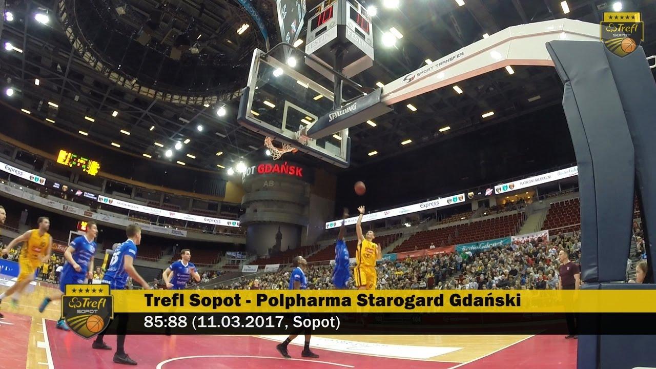 Trefl Sopot - Polpharma Starogard Gdański 85:88 | Trefl Sopot